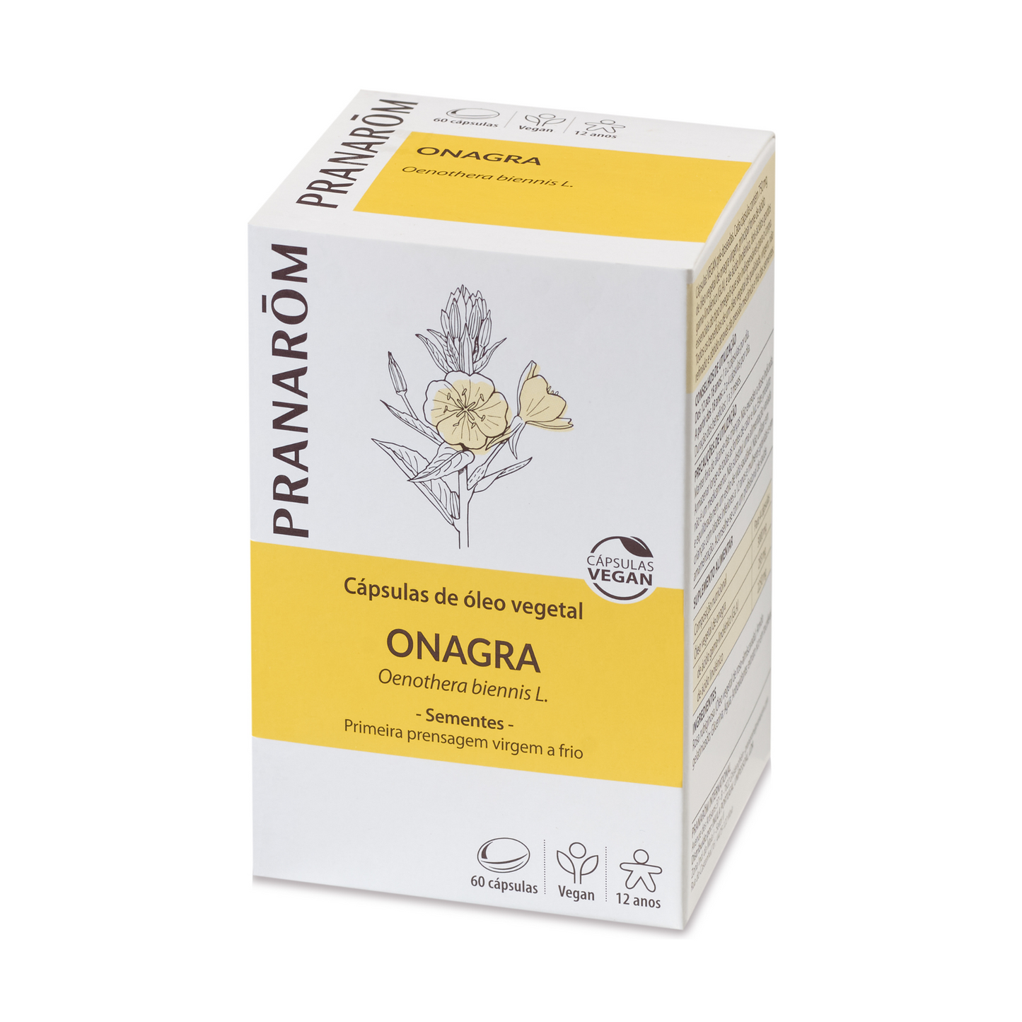 Pranarom Evening Primrose Vegetable Oil Capsules x60