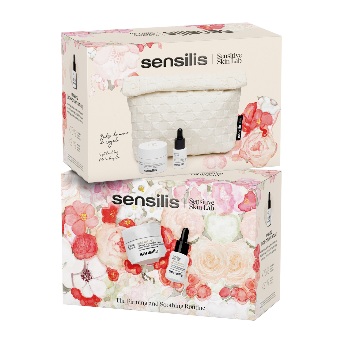 Sensilis Upgrade AR Ice Cream Cream Set 50mL + High Potency Serum 15mL