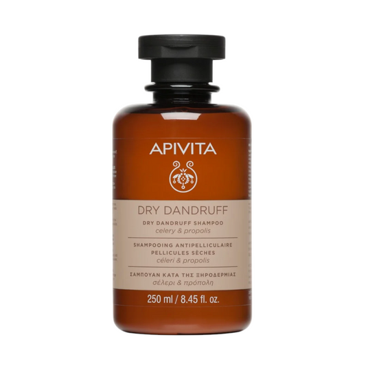 Apivita Dry Dandruff Champô Anticaspa Seca 250mL