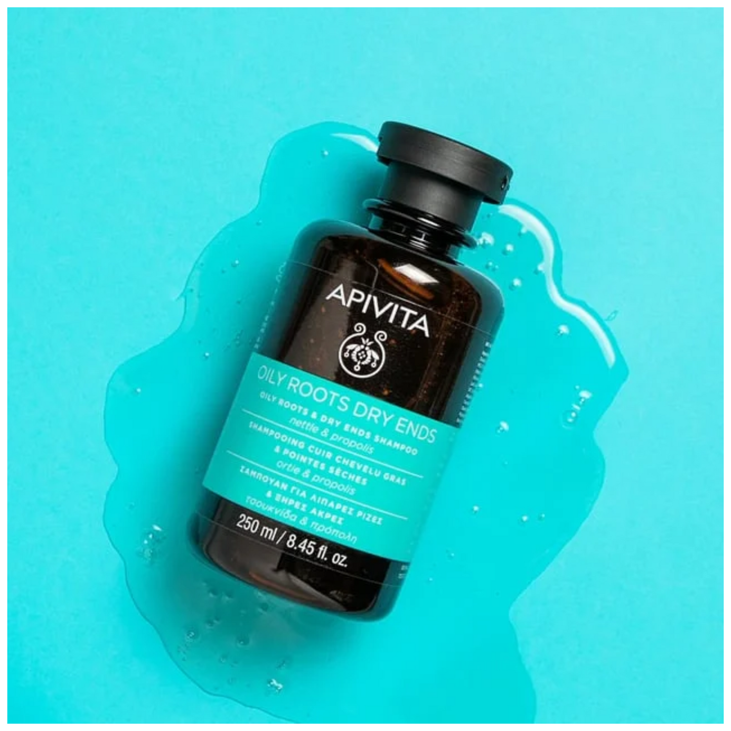 Apivita Oily Roots Dry Ends Champô Raízes Oleosas e Pontas Secas 250mL