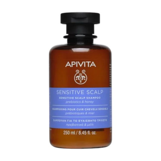Apivita Sensitive Scalp Champô Couro Cabeludo Sensível 250mL