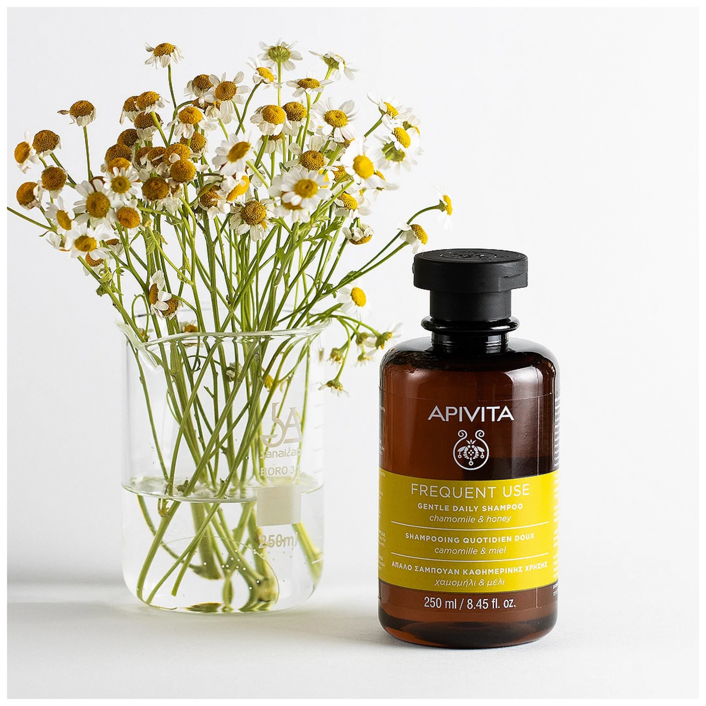 Apivita Uso Frequente Champô Suave 250mL