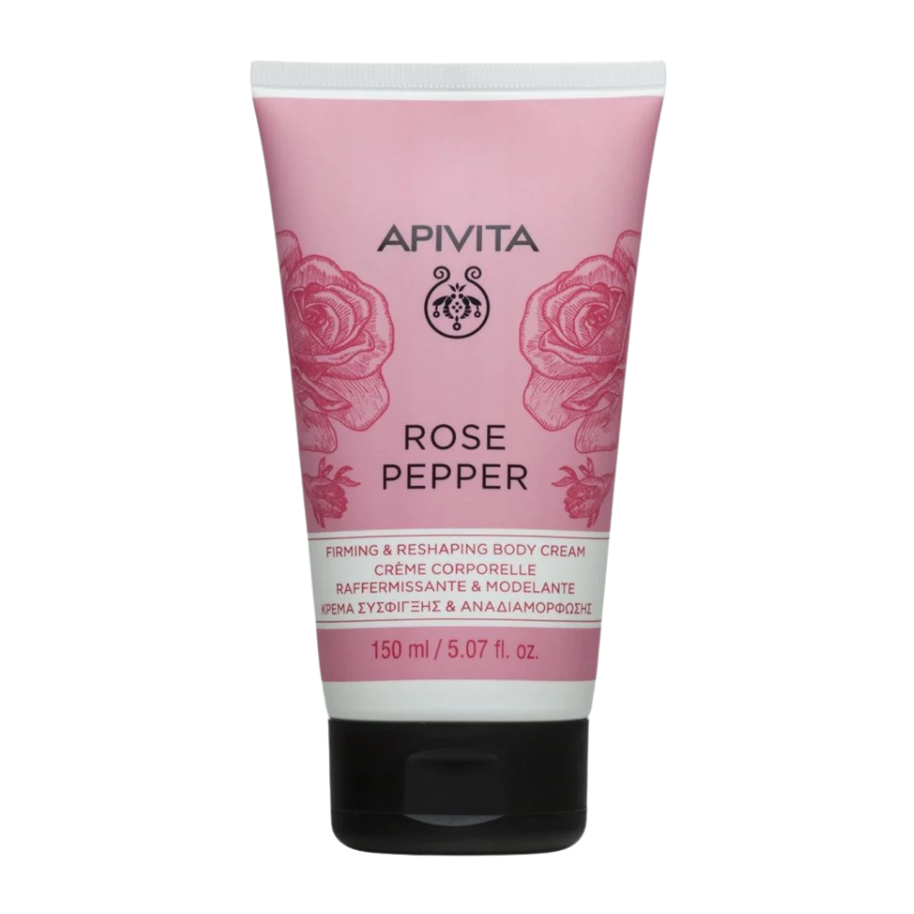 Apivita Rose Pepper Firming and Remodeling Body Cream 150mL