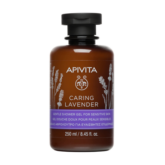 Apivita Caring Lavender Gel de Banho Pele Sensível 250mL
