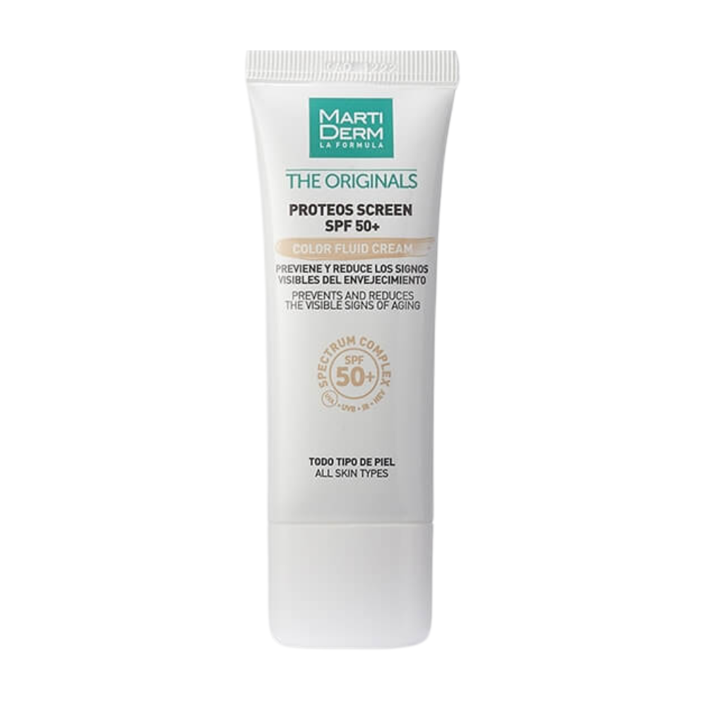Martiderm The Originals Proteos Screen Crema fluida hidratante con color SPF50+ 40 ml
