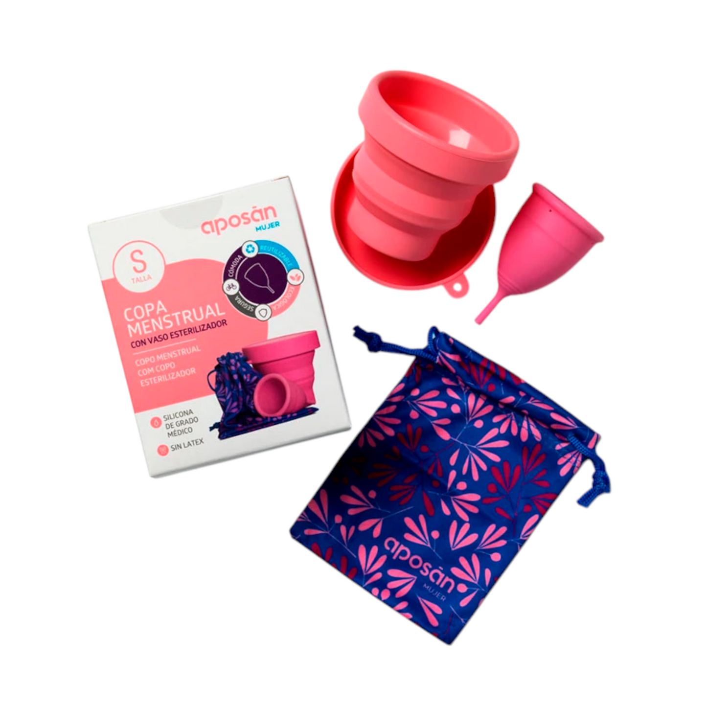 Aposan Copo Menstrual Tamanho S