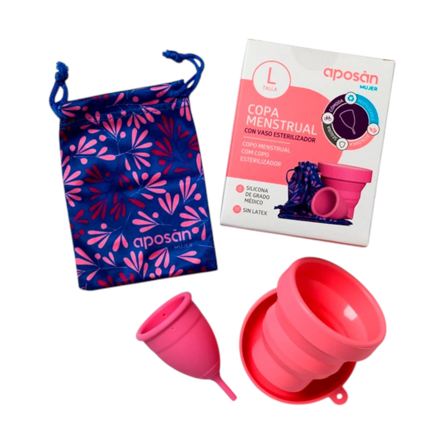 Aposan Copo Menstrual Tamanho L