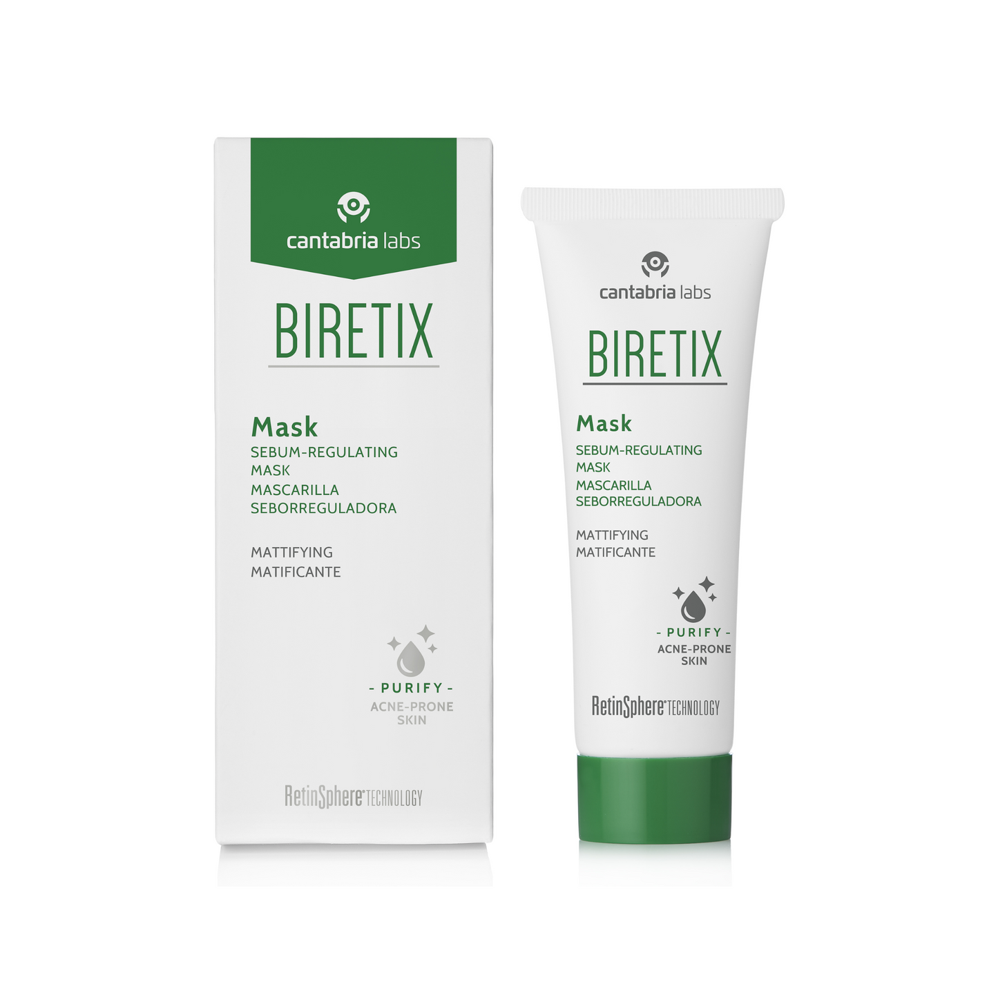 Mascarilla purificante Biretix Mask 25 ml