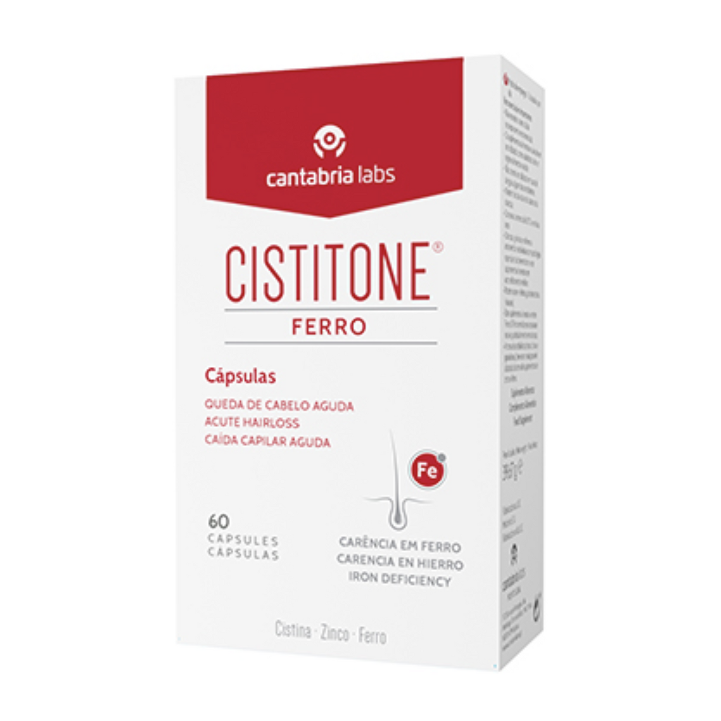 Cistitone Ferro Cápsulas x60