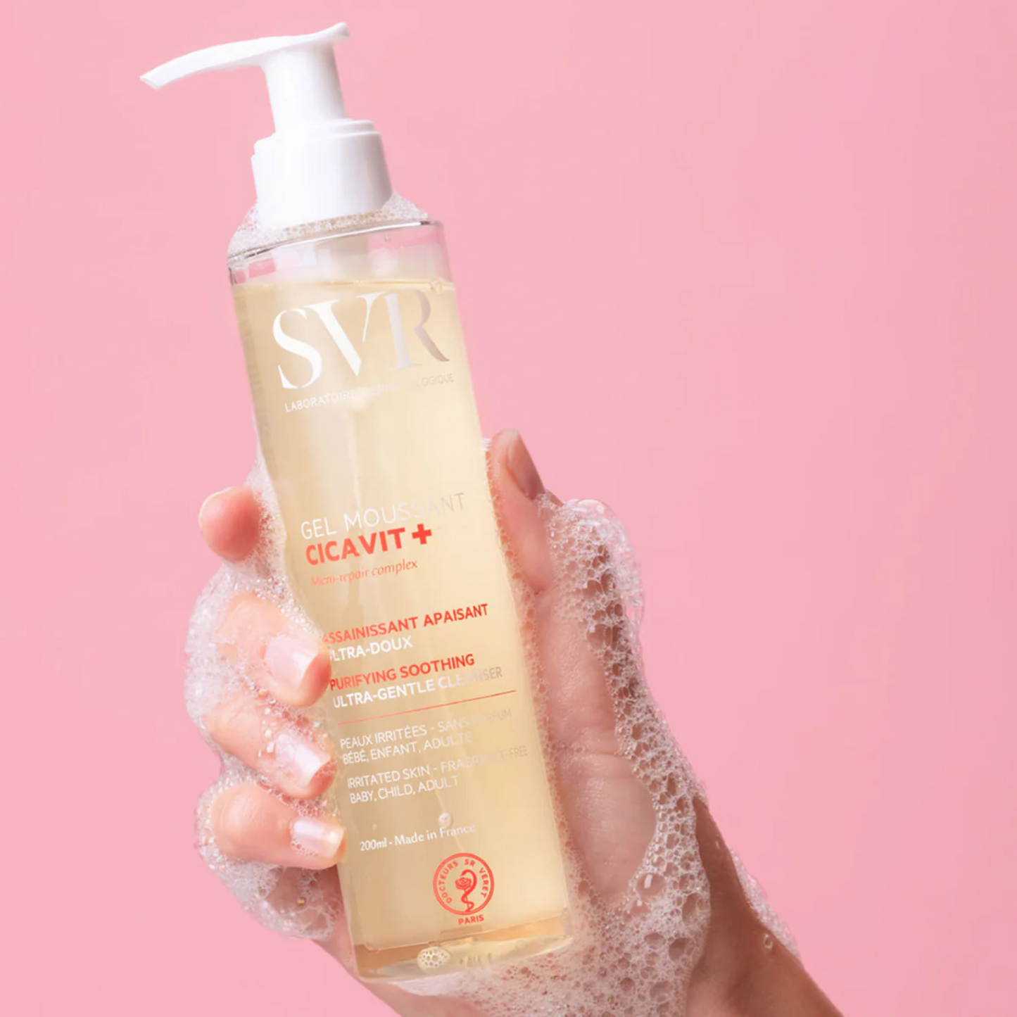 SVR Cicavit+ Gel Moussant 200mL