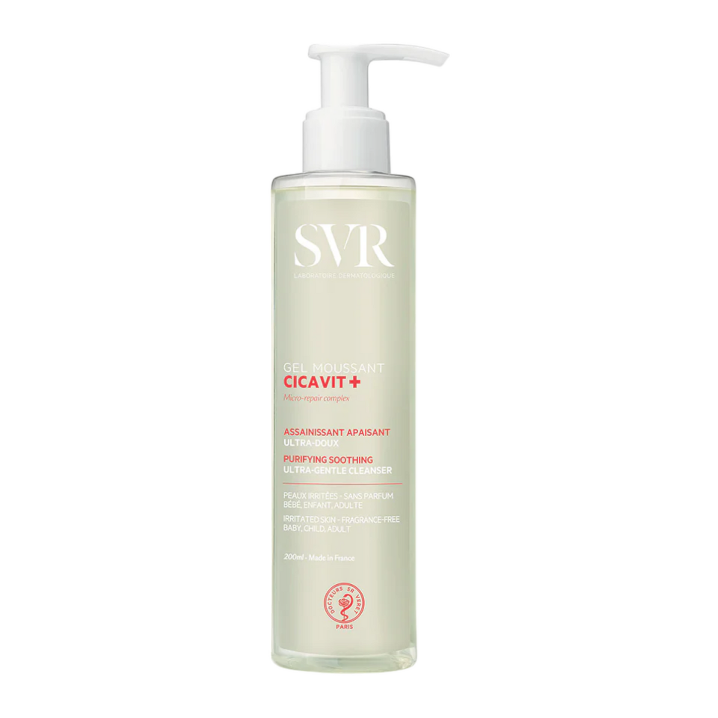 SVR Cicavit+ Gel Moussant 200mL