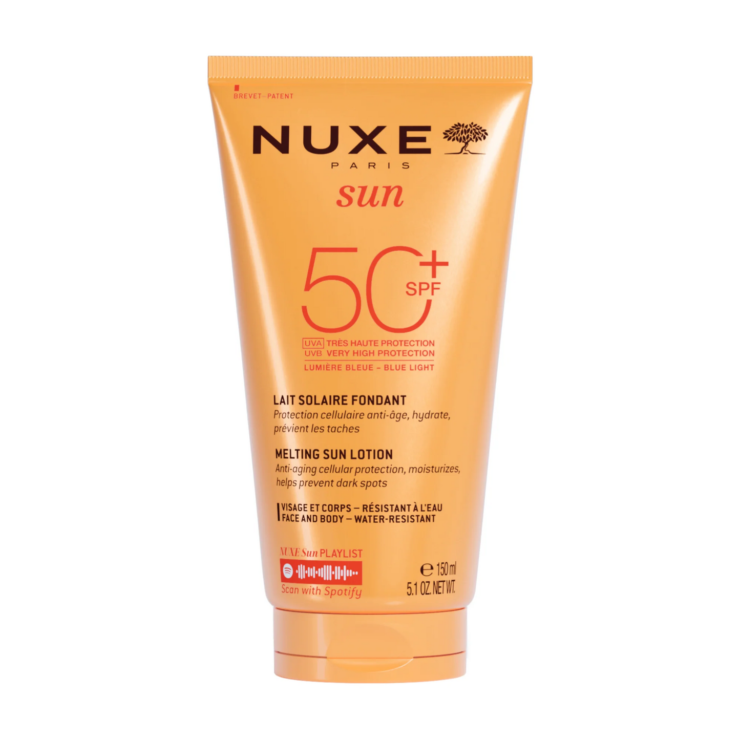 Nuxe Sun Melting Sun Milk SPF50+ 150mL
