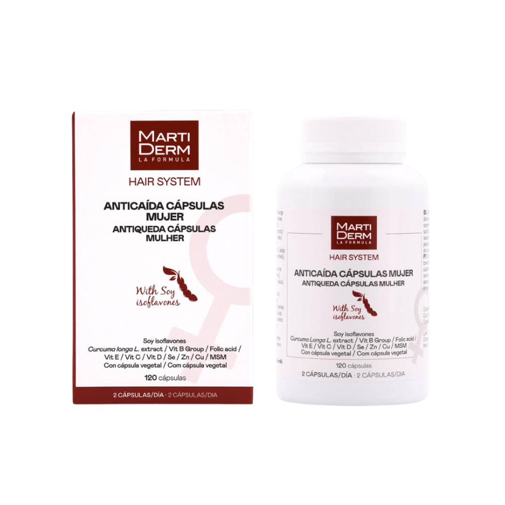Martiderm Hair System Cápsulas Antiqueda Mulher x120