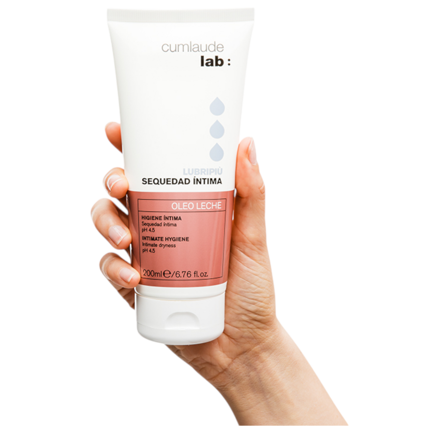 Cumlaude Lab Lubripiu Óleo-Leite Higiene Íntima 200mL