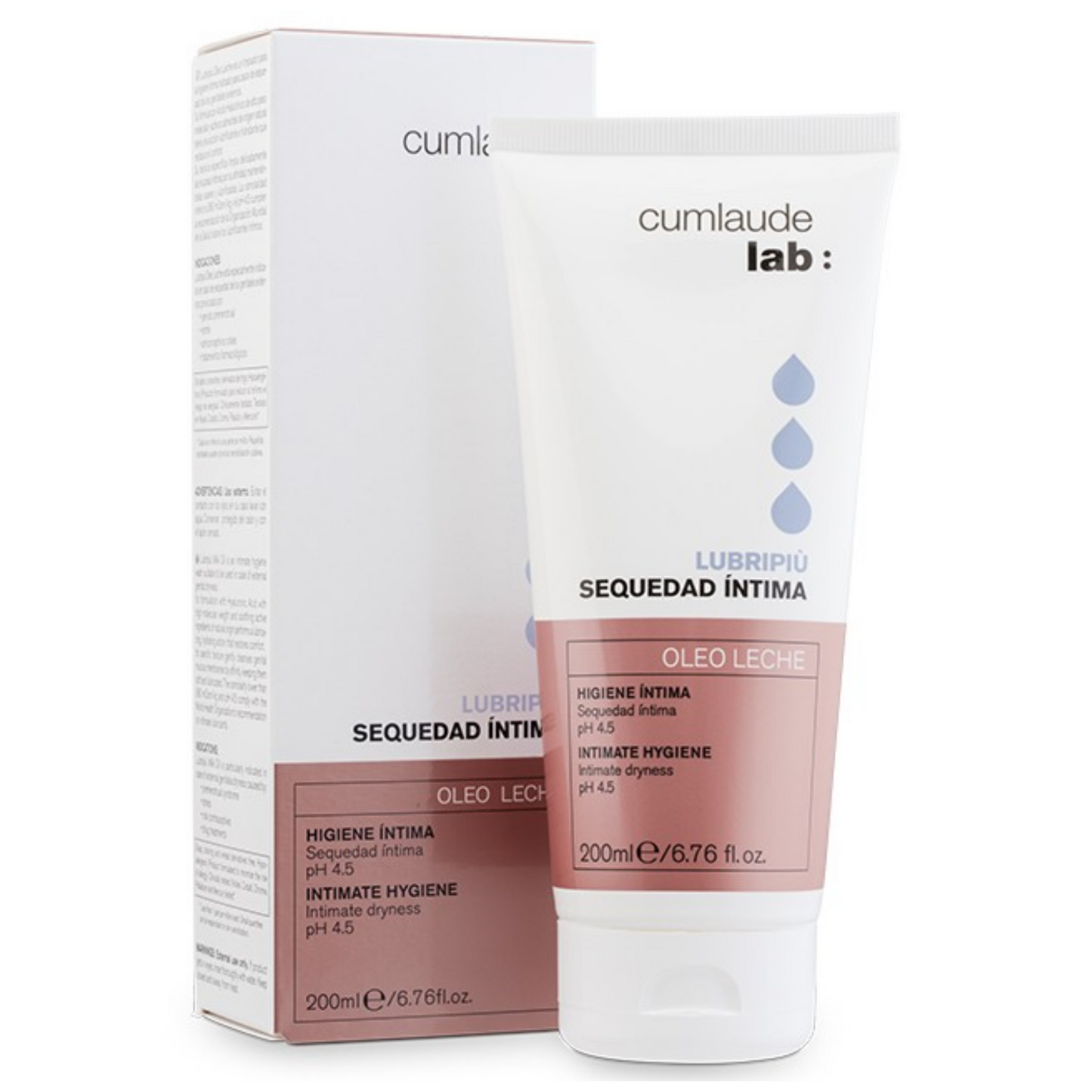 Cumlaude Lab Lubripiu Intimate Hygiene Oil-Milk 200mL