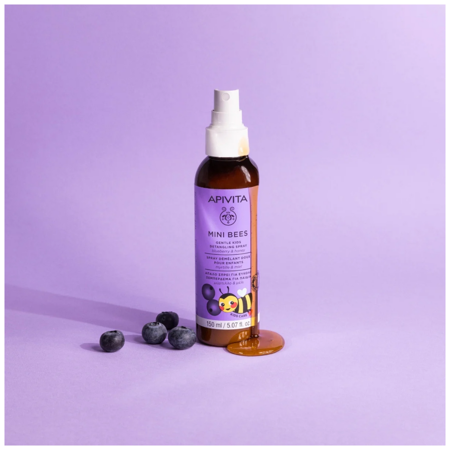 Apivita Mini Bees Spray Desembaraçante Suave 150mL