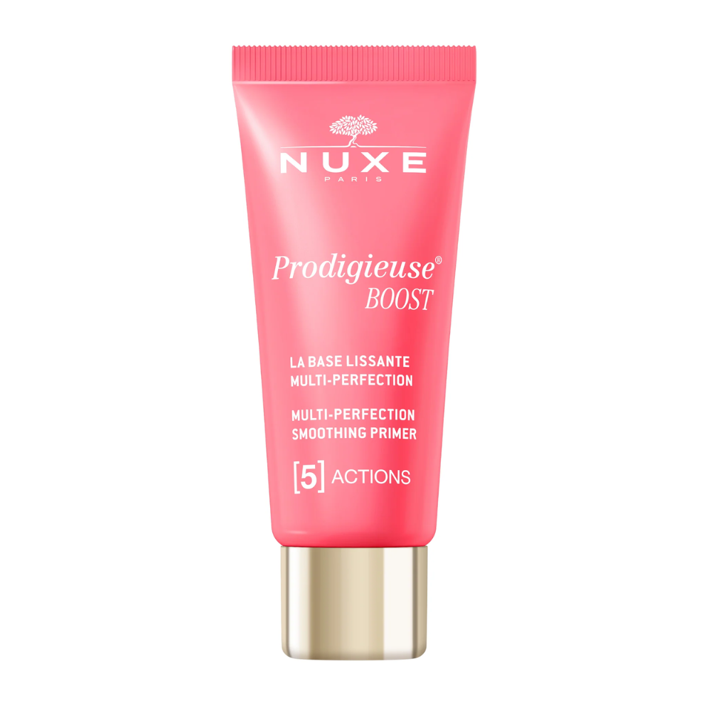 Nuxe Prodigieuse Boost Base de maquillaje alisadora multiperfección 5 acciones 30 ml