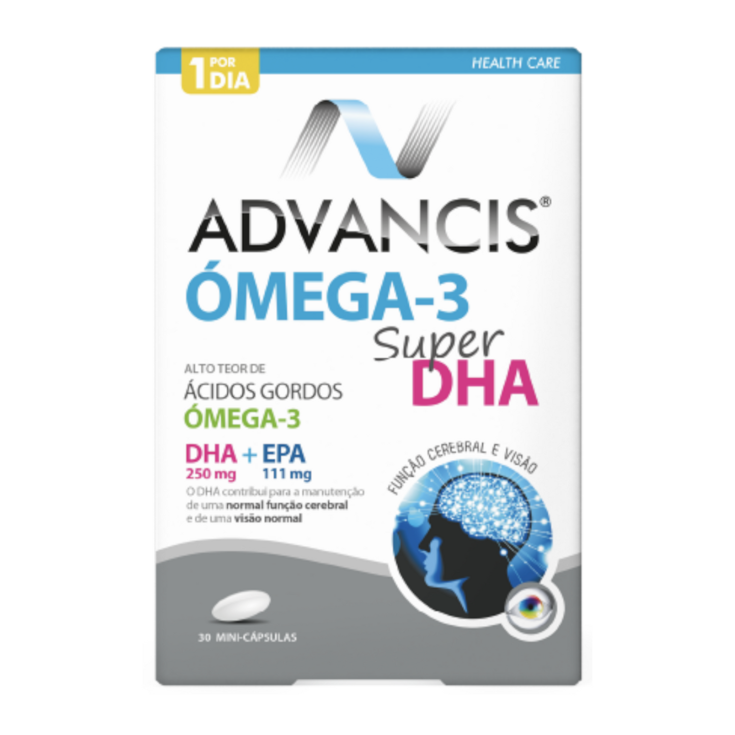 Advancis Omega-3 Super DHA Cápsulas x30