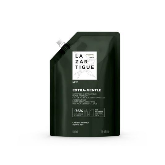 Lazartigue Extra-Gentle Champô Extra-Suave Eco-Refill 500mL