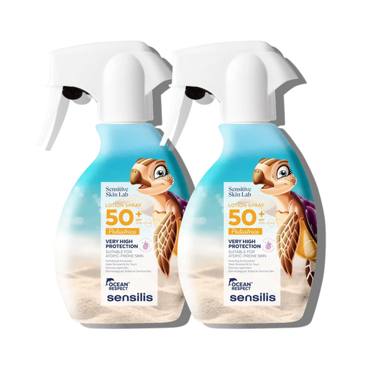 Sensilis Pack Loção Spray Pediátrico Solar SPF50+ 2x200mL