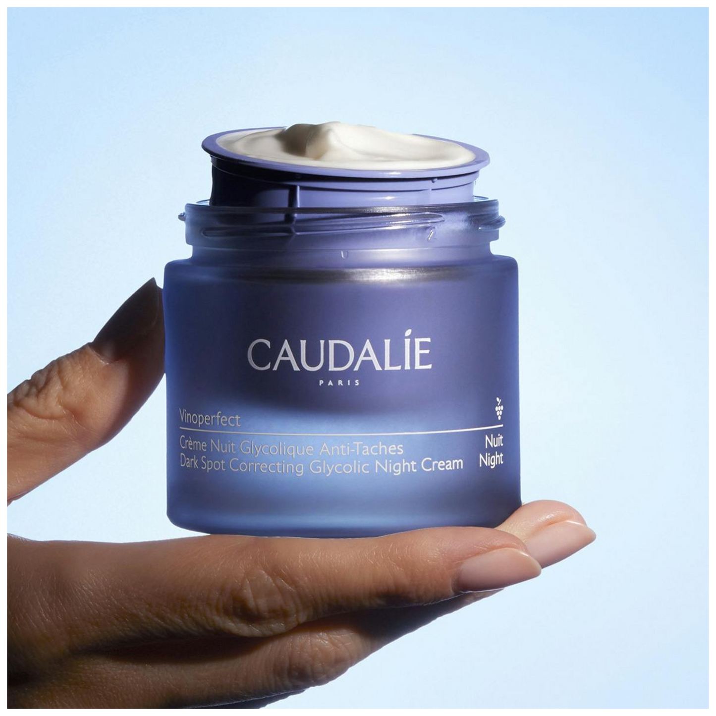 Caudalie Vinoperfect Recarga Creme de Noite Glicólico Antimanchas 50mL