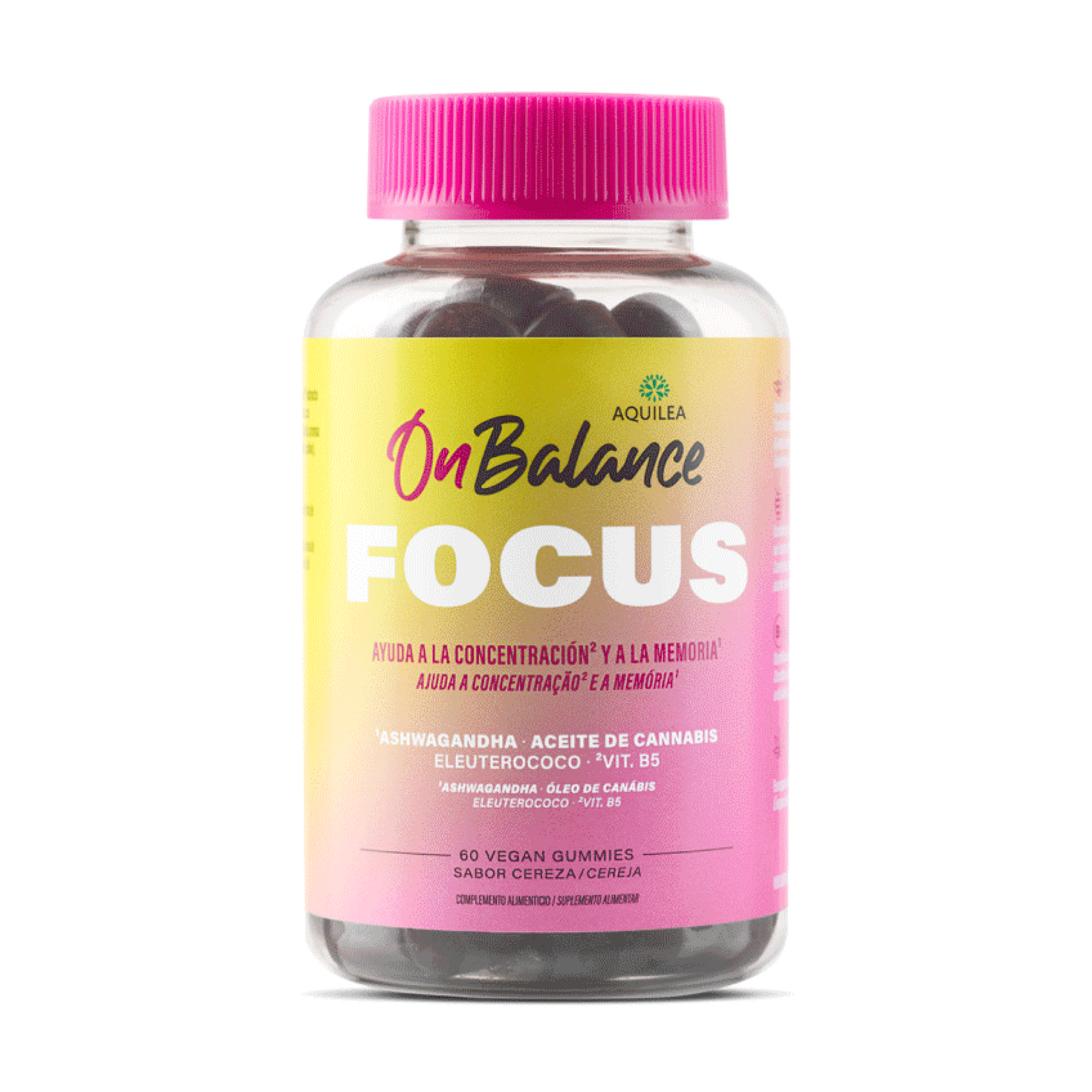 Aquilea On Balance Focus Gomas 60 Unidades