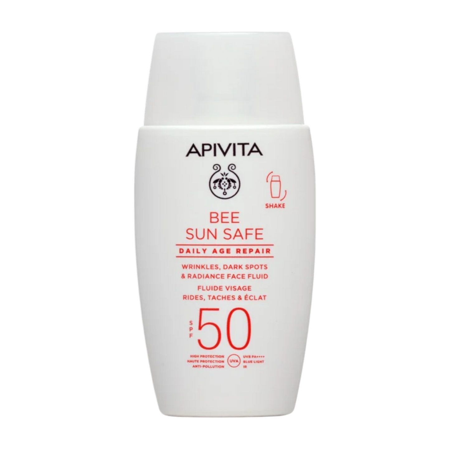 Apivita Bee Sun Safe Anti-Wrinkle and Anti-Dark Spot Fluid SPF50 50mL