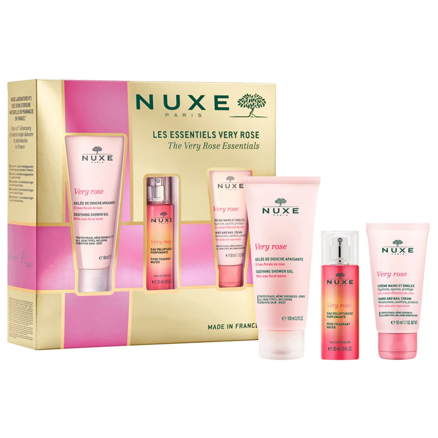 Nuxe Very Rose Essentials Gift Set