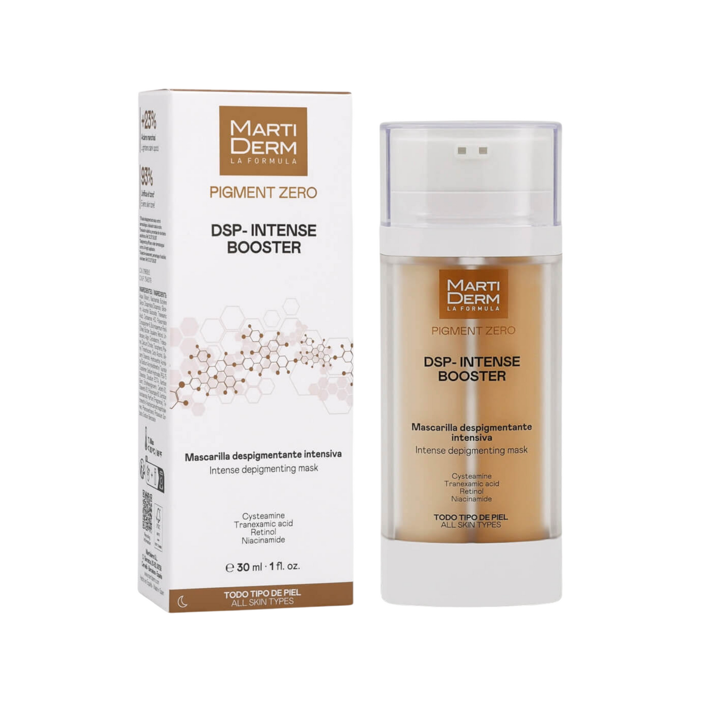 Martiderm Pigment Zero DSP-Intense Booster Máscara 30mL