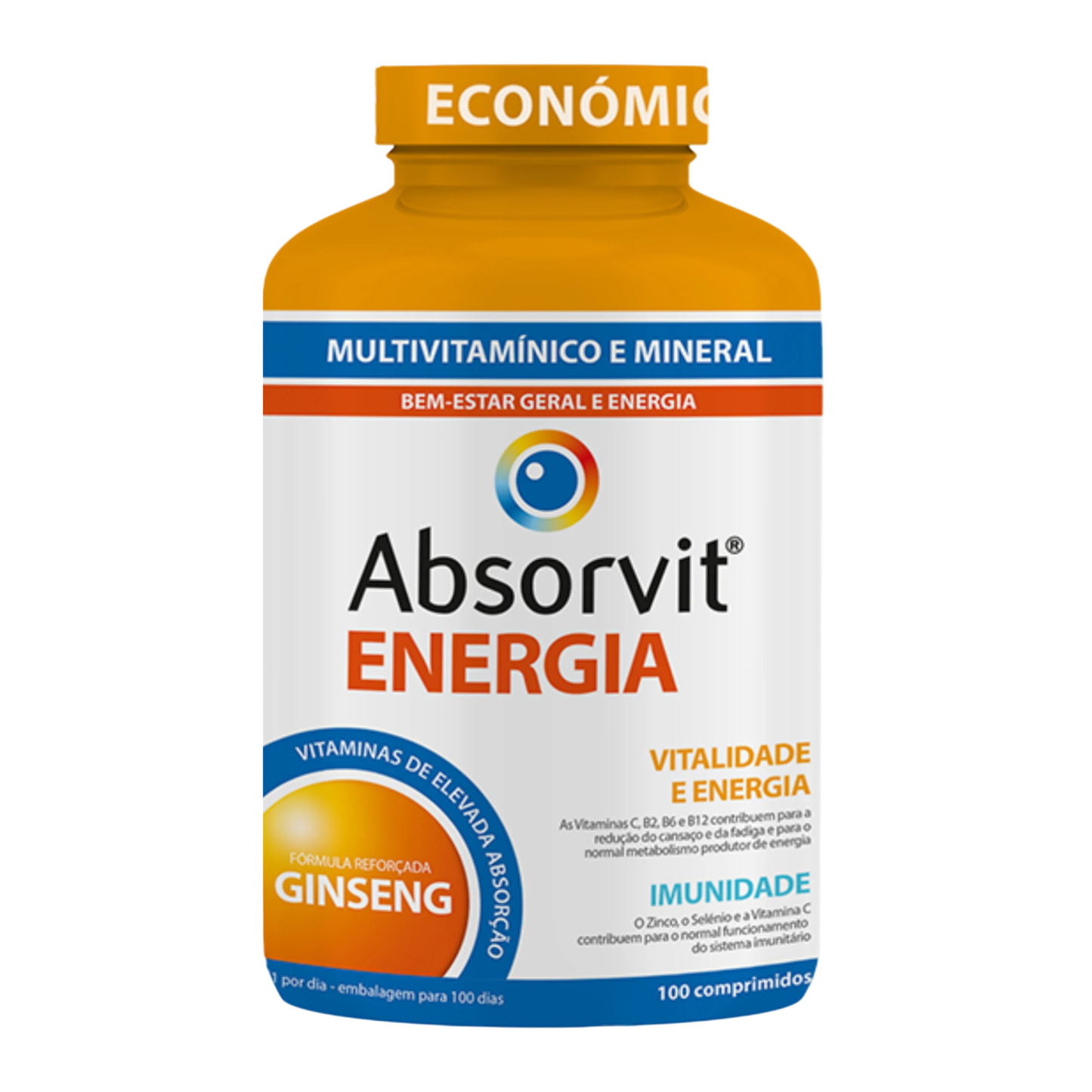 Absorvit Energia Comprimidos x100