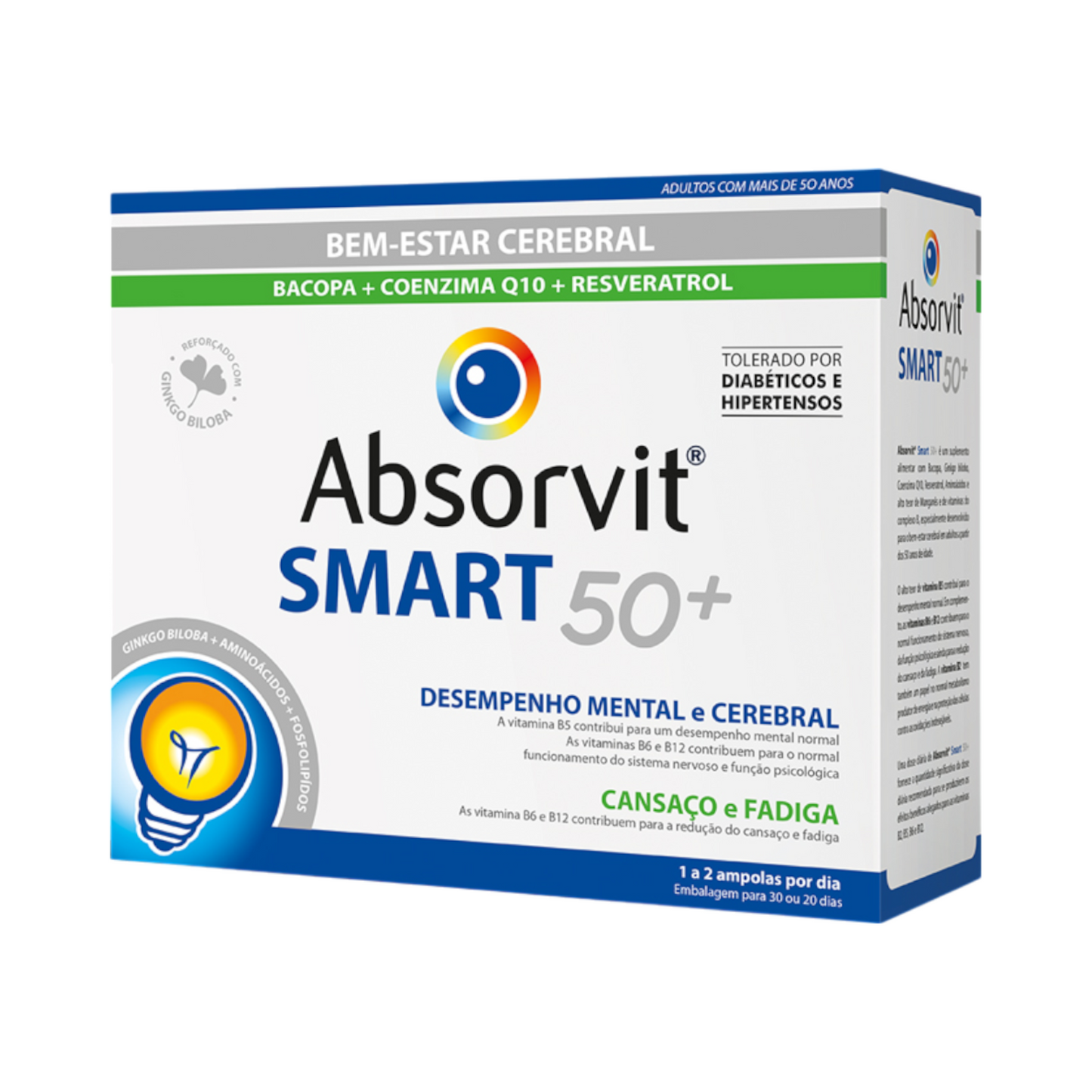 Absorvit Smart 50+ 30 Ampolas