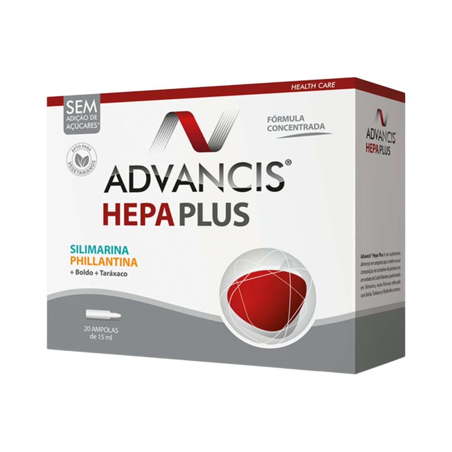 Advancis Hepa Plus Ampolas 20x15mL