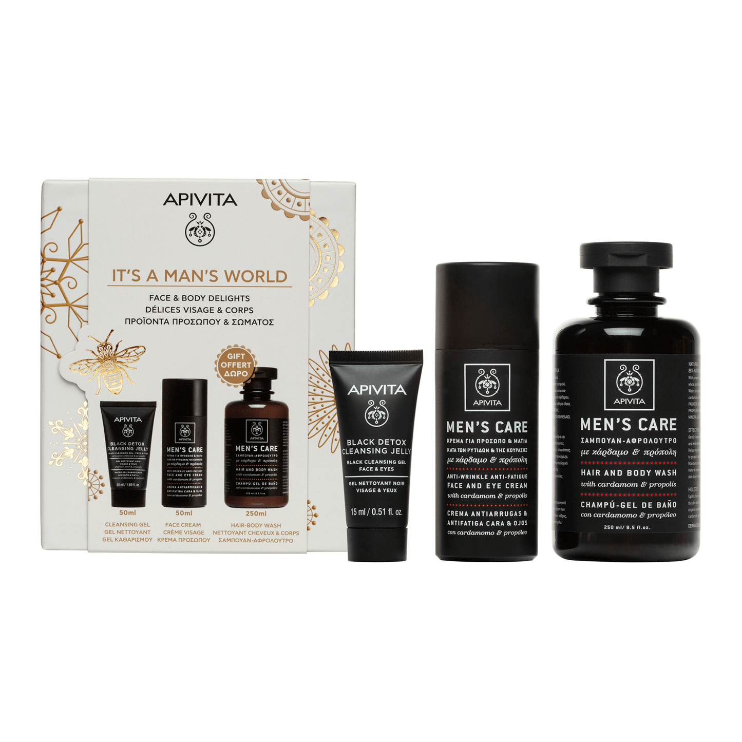 Apivita Coffret It's a Mans World