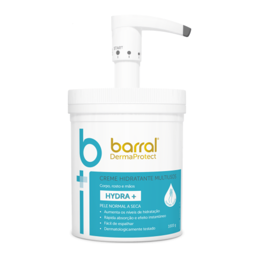 Barral DermaProtect Creme Hidratante Multiusos Hydra+ 1000g