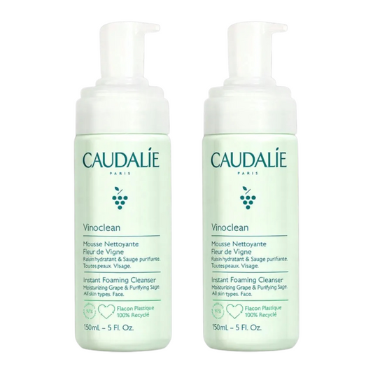 Caudalie Vinoclean Pack Duo Espuma de Limpeza 2x150mL