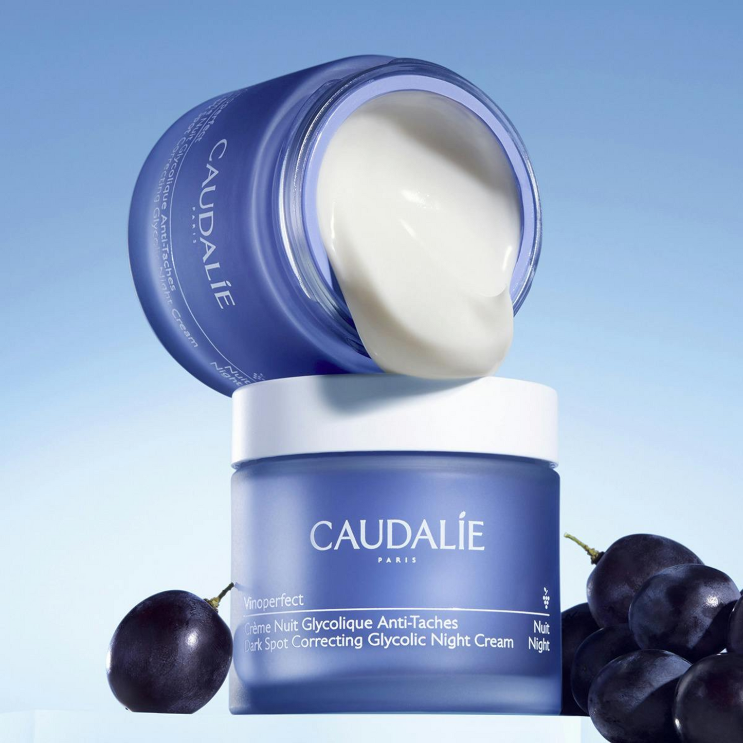Crema de noche glicólica Vinoperfect de Caudalie 50 ml