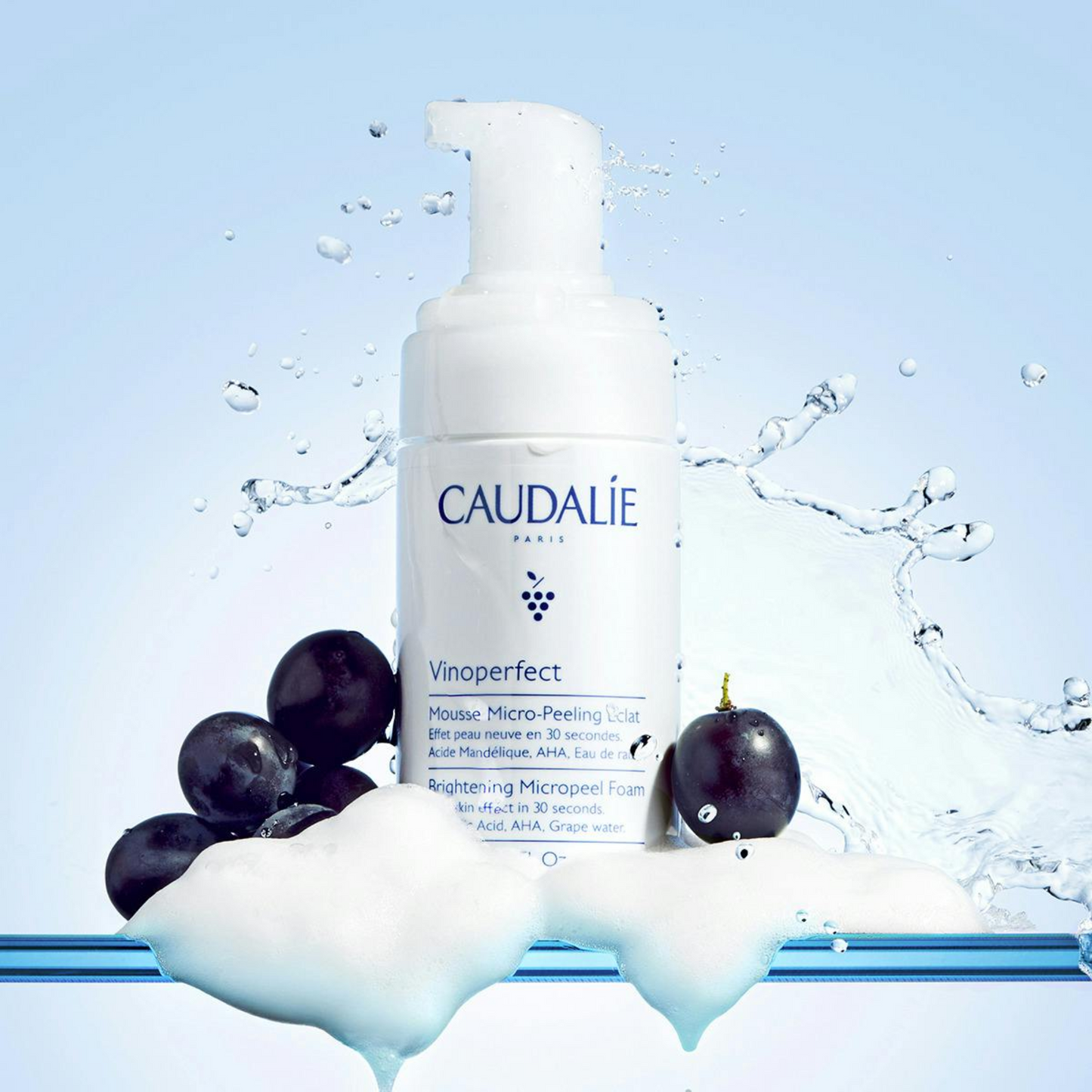 Caudalie Vinoperfect Espuma Micro-Peeling Luminosidade 50mL