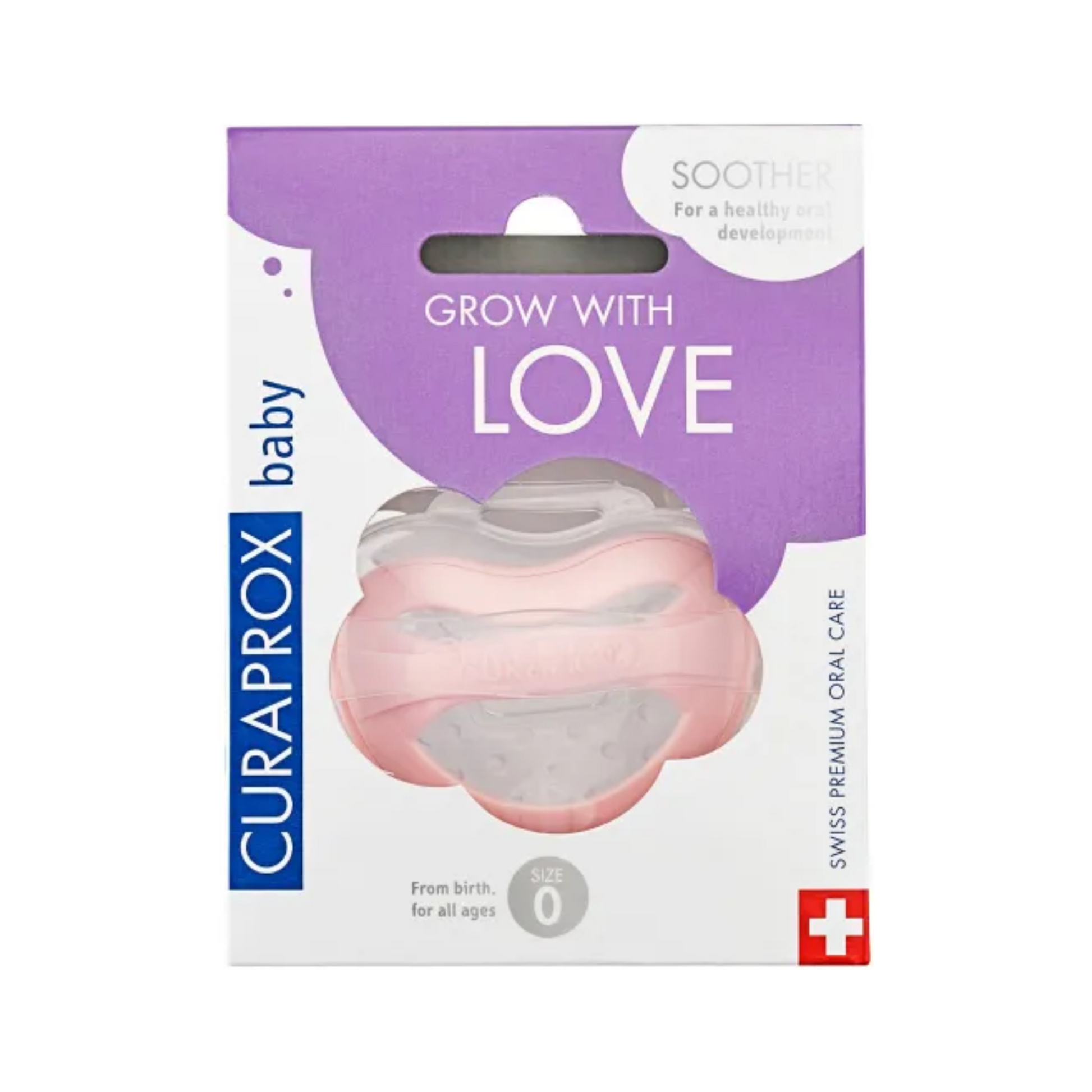Curaprox Baby Pacifier T0 Pink
