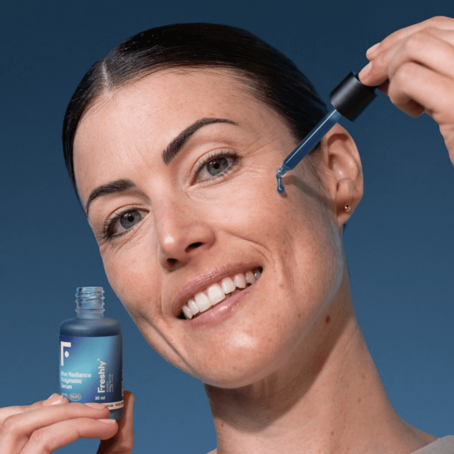Freshly Blue Radiance Enzymatic Exfoliating Serum 30mL
