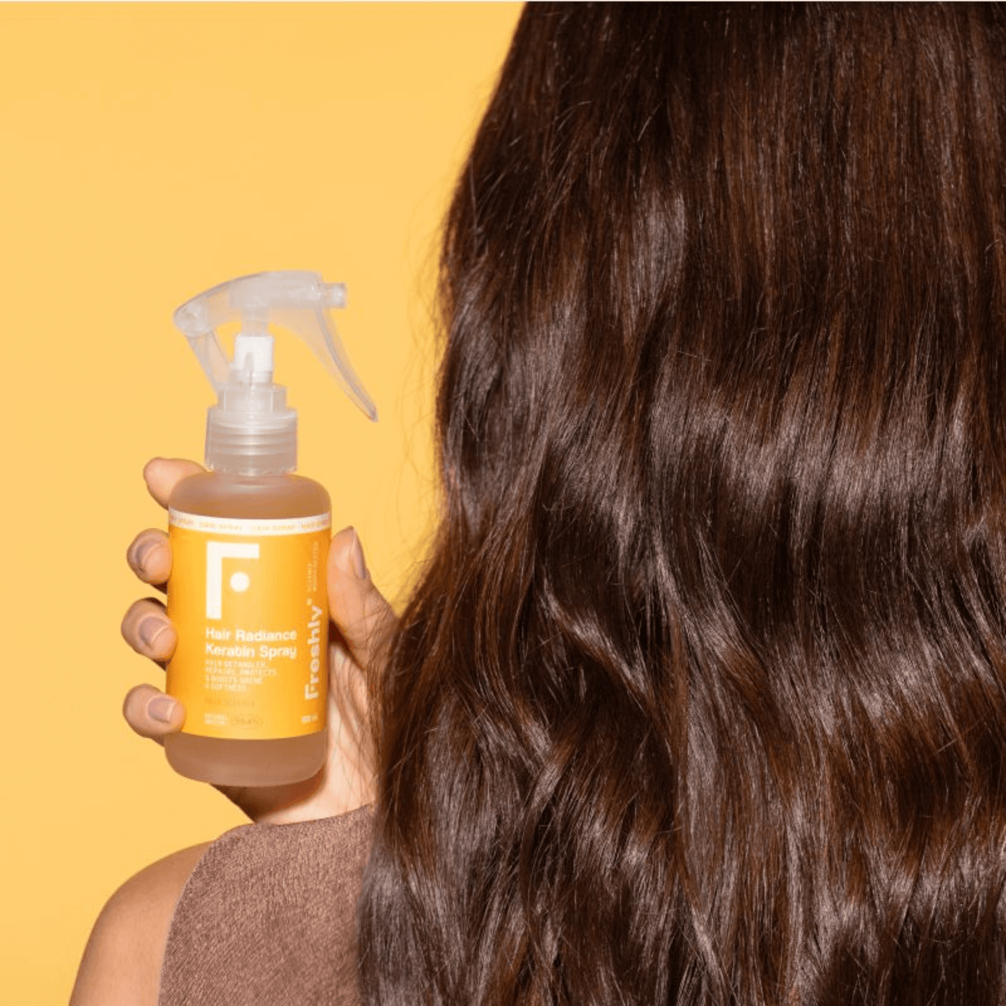 Freshly Hair Radiance Keratin Spray Protetor Térmico 100mL