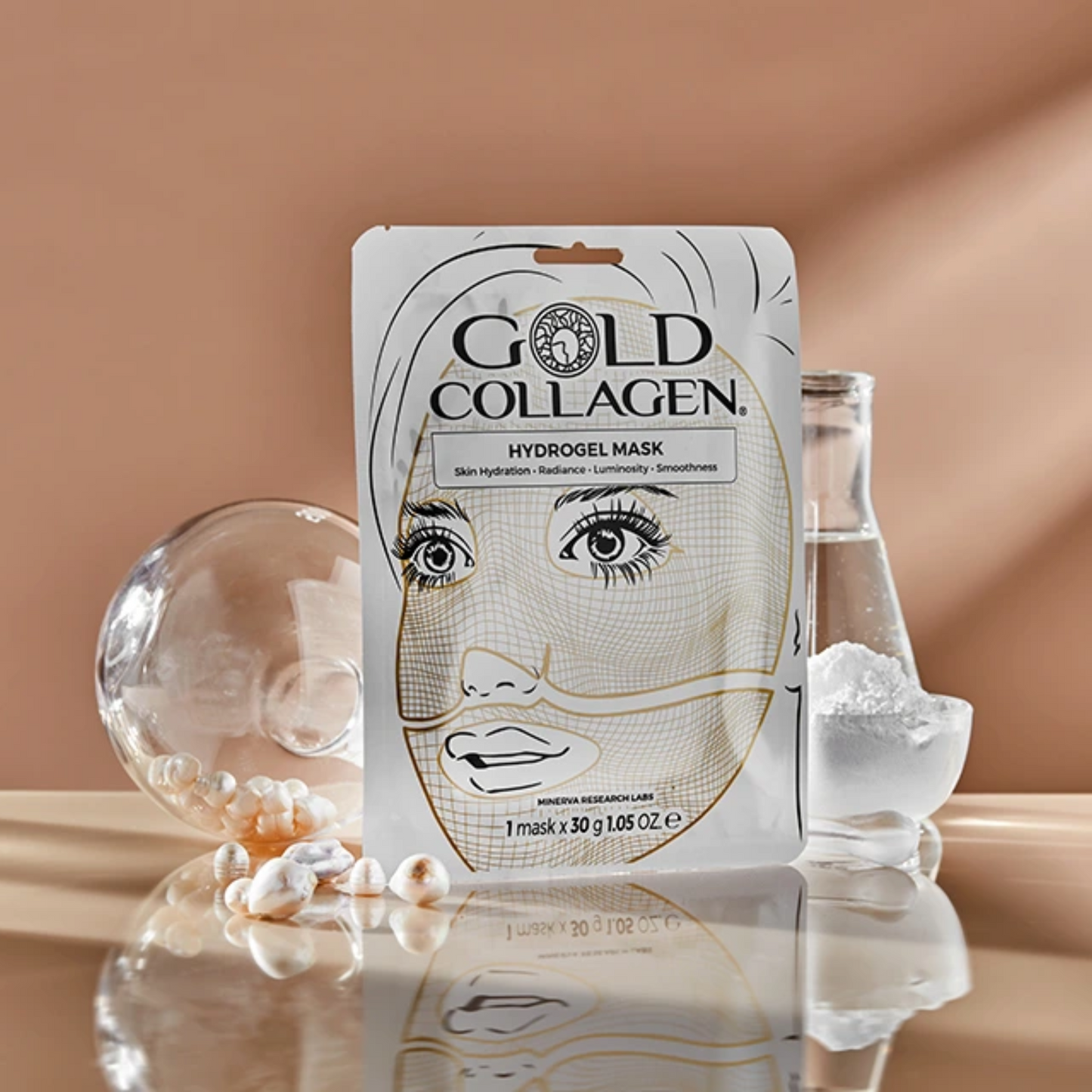 Gold Collagen Hydrogel Mask 30g