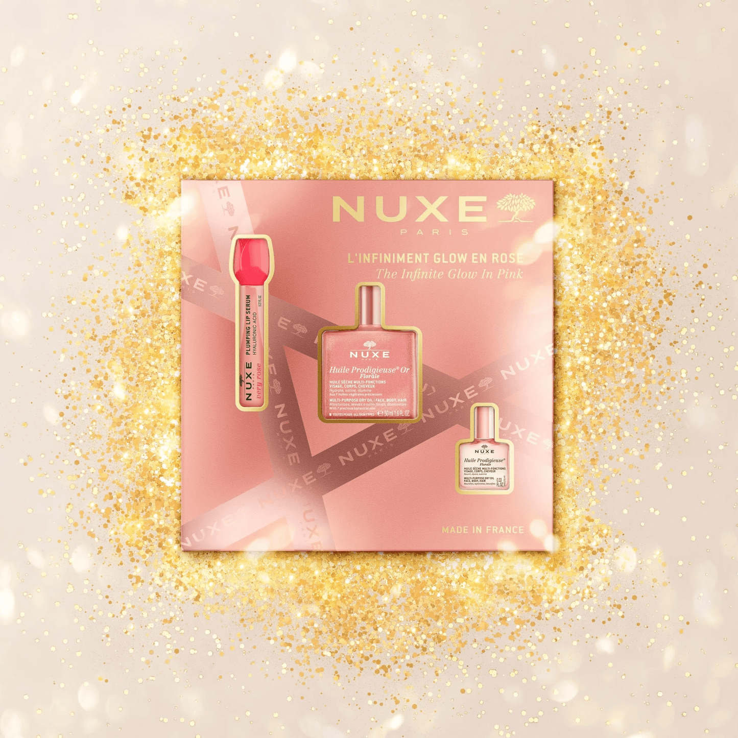 Nuxe Coffret Brilhar Infinitamente em Rosa