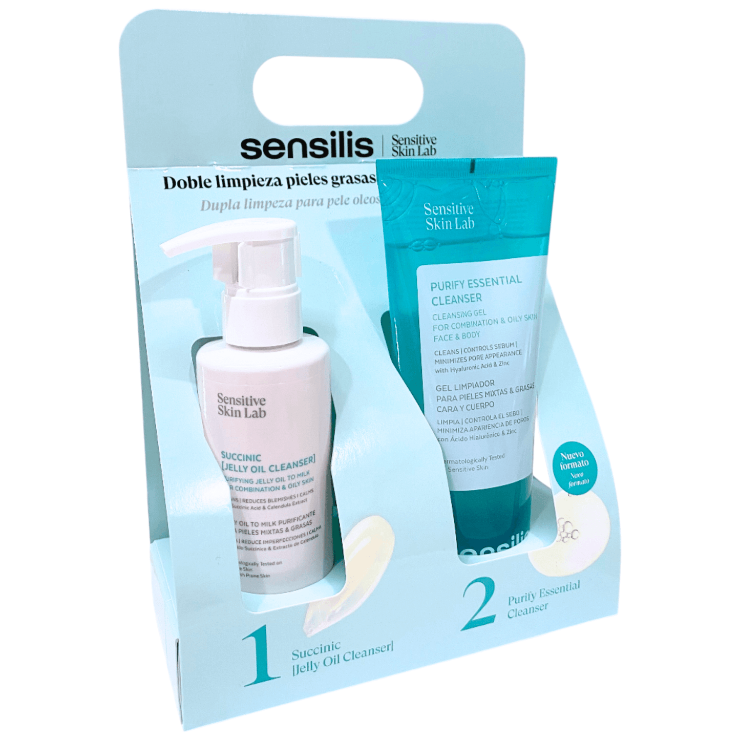 Sensilis Pack Dupla Limpeza Pele Oleosa com Imperfeições