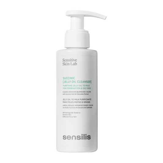 Sensilis Succinic Jelly Oil Cleanser Gel Limpeza 150mL