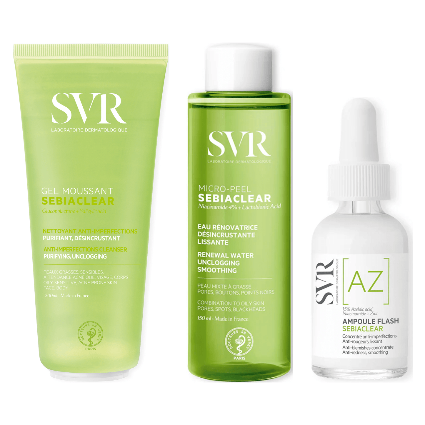 SVR Pack Sebiaclear Rutina Stop Acné