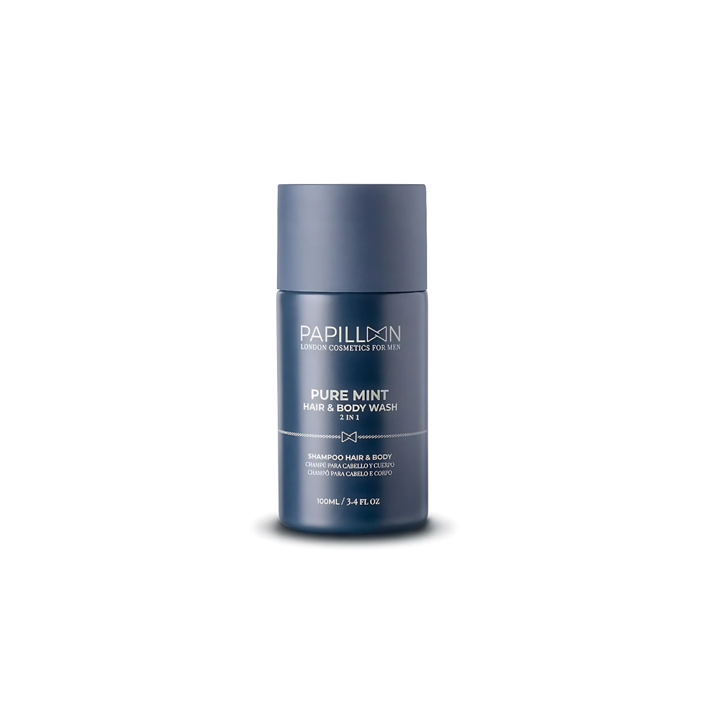 Papillon Pure Mint Hair and Body Shampoo 100mL