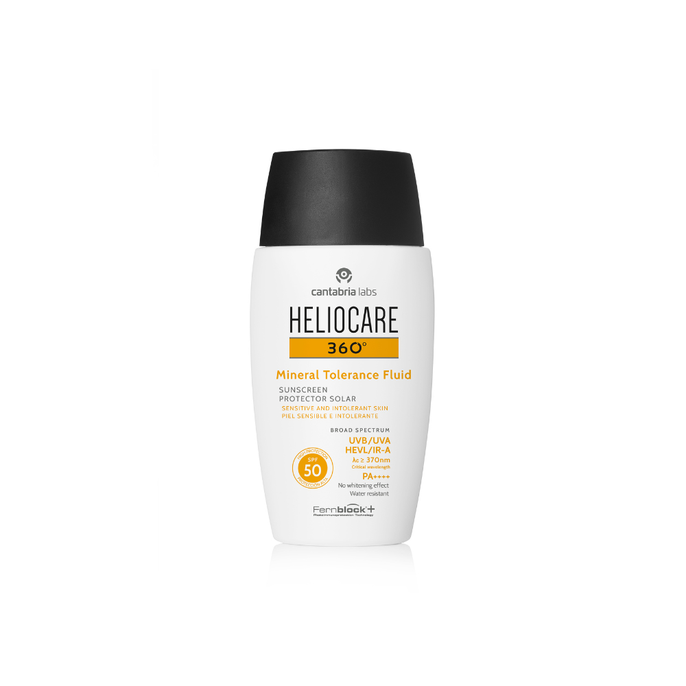 Heliocare 360º Fluido Mineral Tolerance Protetor Solar SPF50 50mL
