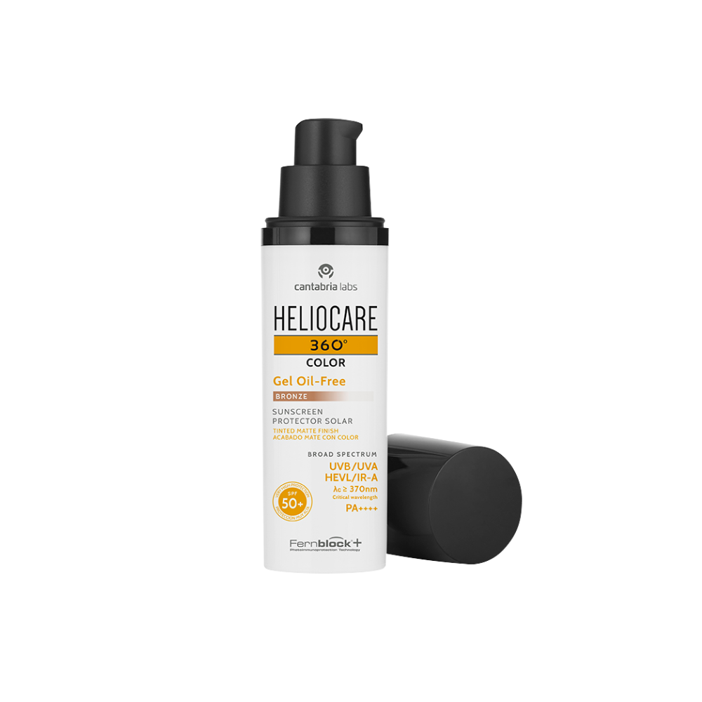 Heliocare 360º Color Gel Oil Free Tom Bronze SPF50+ 50mL