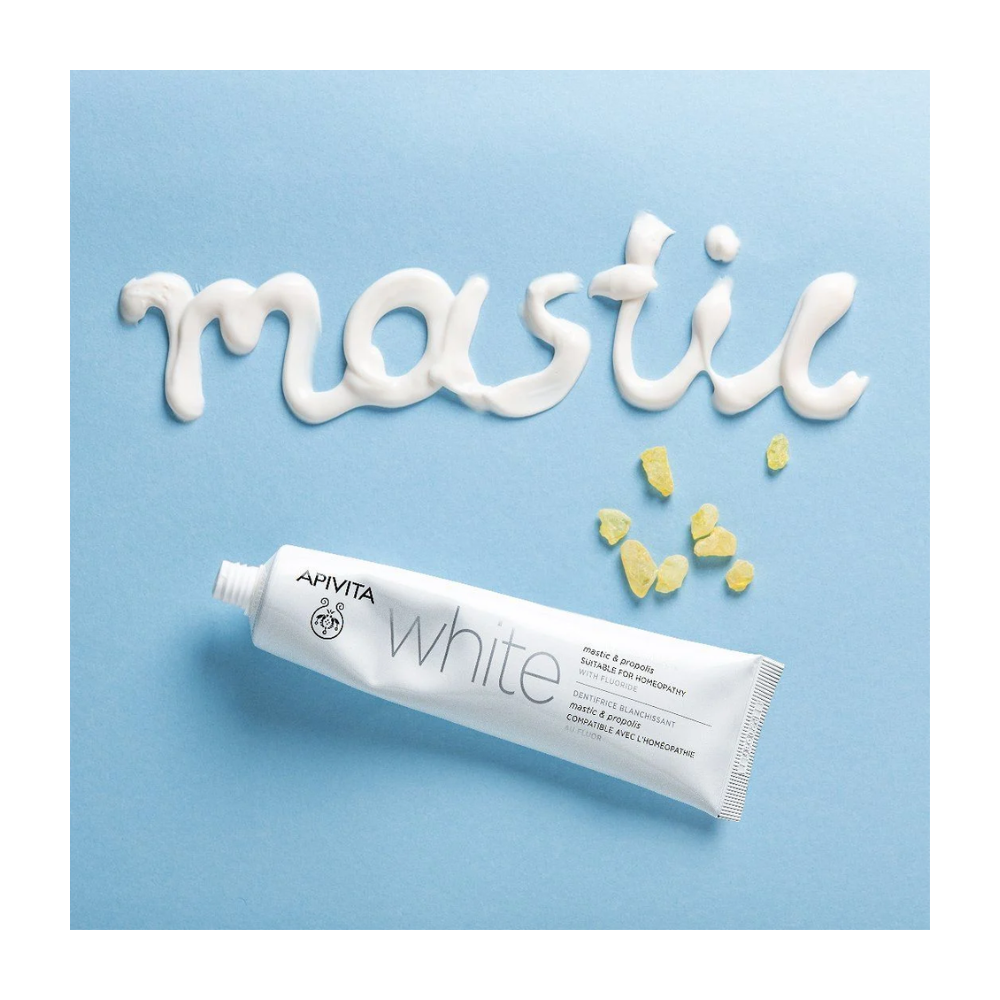 Apivita White Pasta de Dentes Branqueadora 75mL