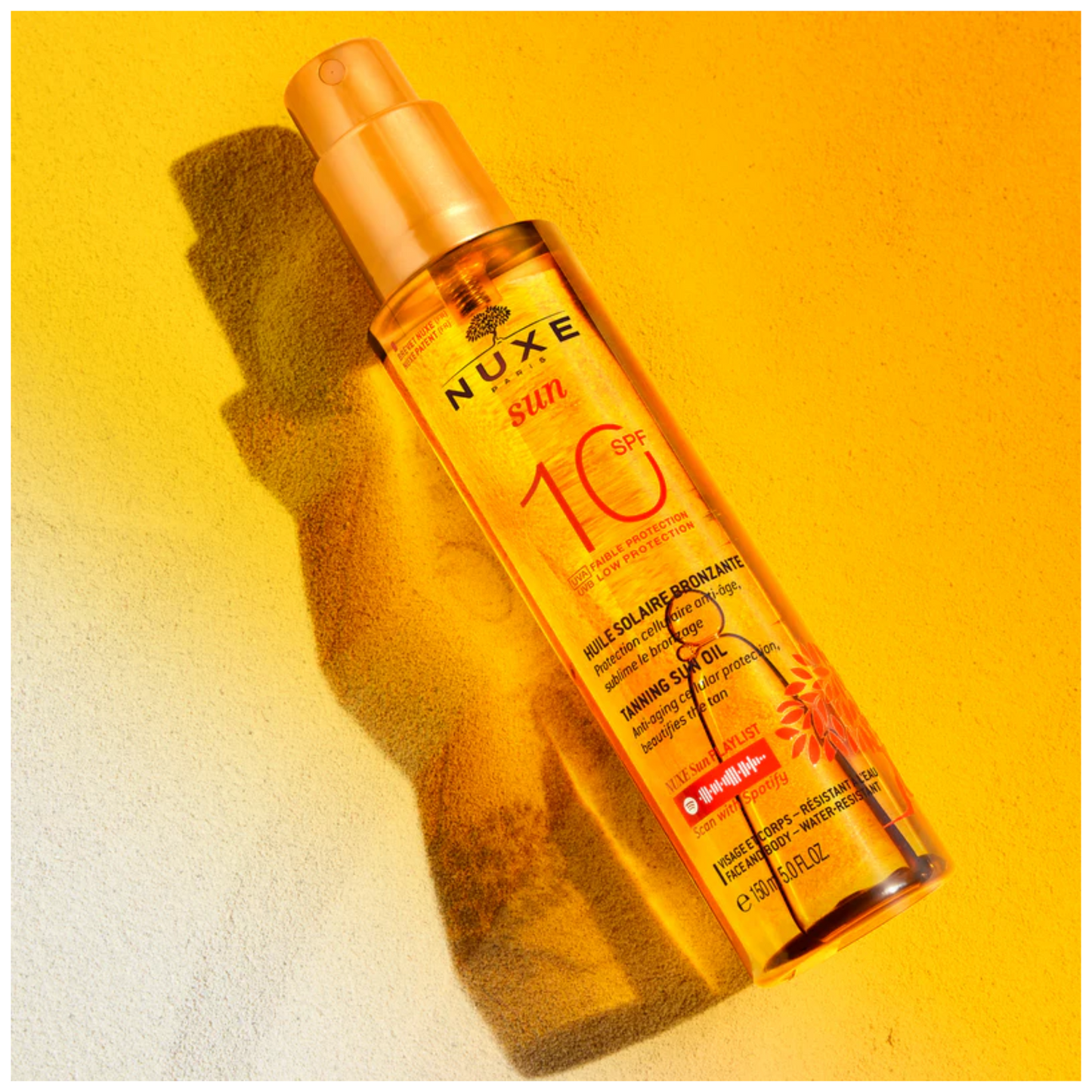 Nuxe Sun Tanning Oil SPF10 150mL